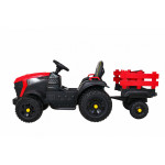 Elektrický traktor titan - červený